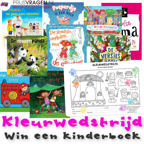 Win een kinderboek met de kleurwedstrijd winactie