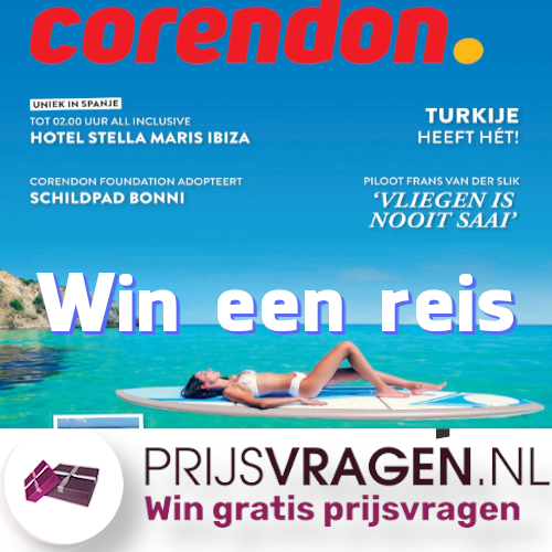 Win een vakantie van Corendon naar de zon