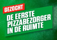 Winactie als pizzaberger de ruimte in