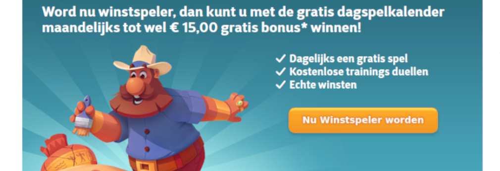 Speel bonus Gameduell winsspeler