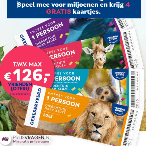 gratis-4-dierentuin-entreekaartjes-vriendenloterij