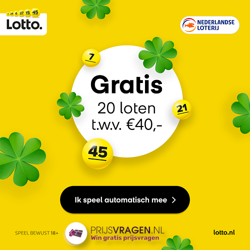 Gratis Lotto loten bij een abonnement op Lotto