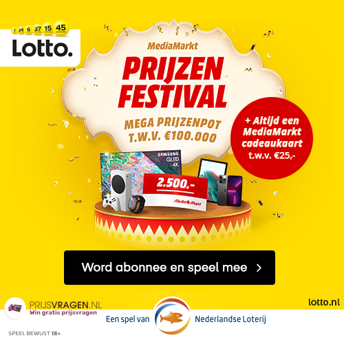 Gratis MediaMarkt cadeaukaart t.w.v. €25,-