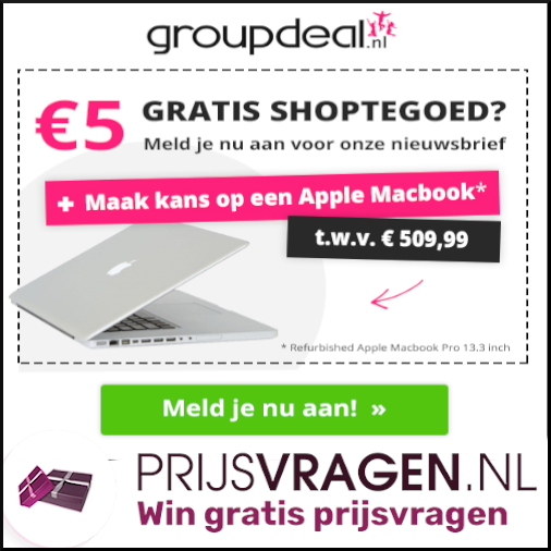 Win een Apple Macbook Pro 13,3 inch