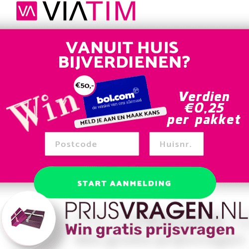 Win een Bol.com cadeaukaart €50 en verdien thuis geld