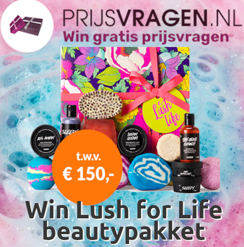 Win een Lush for Life zeep pakket t.w.v. €150