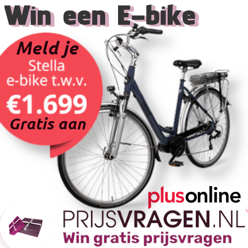 Win een Stella e-bike t.w.v. €1.699 gratis op PlusOnline