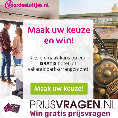 Win een vakantie naar Slagharen of hotel-arrangement