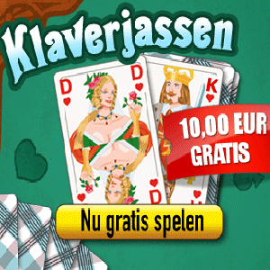 Win geld met gratis Klaverjassen online