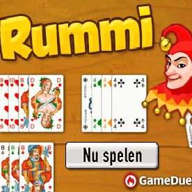Win geld met Rummi online kaartspelletje