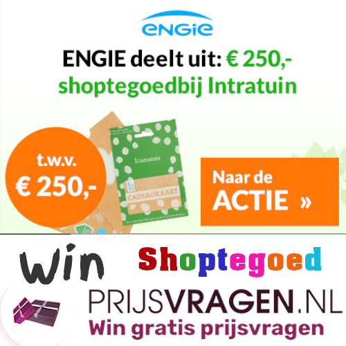 Win shoptegoed bij Intratuin t.w.v. €250