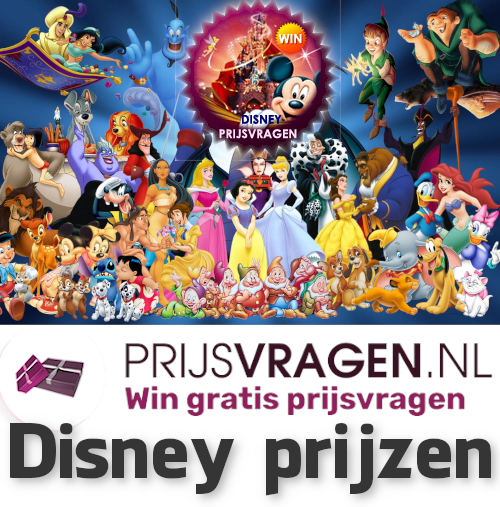 Disney prijsvragen en winacties winnen