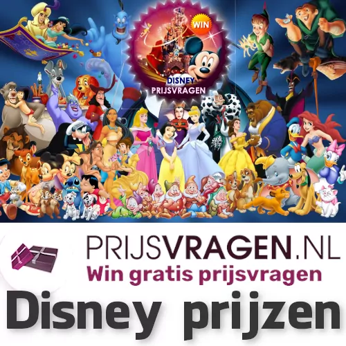 Disney prijsvragen en winacties winnen