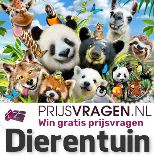 Dieren prijsvragen en kaartjes dierentuin winnen!