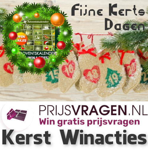 Kerstprijsvragen gratis kerstprijzen en winacties Kerstprijsvragen gratis kerstprijzen en winacties