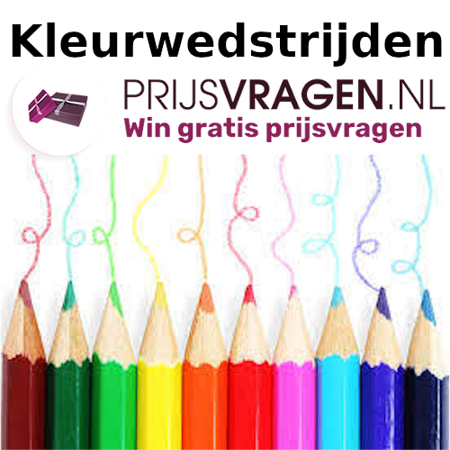 Win een prijs met kleurplaten