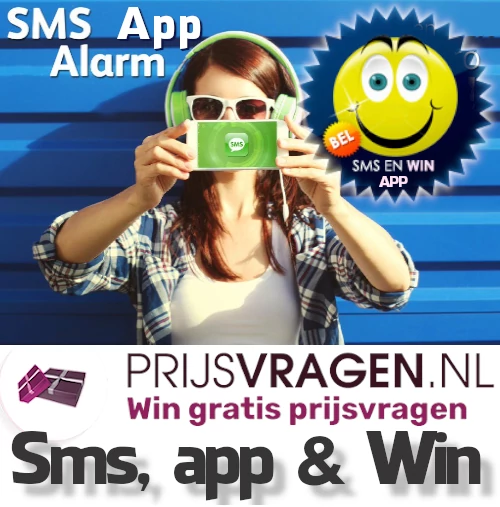 Win met sms, app en belspelletjes Win met sms, app en belspelletjes