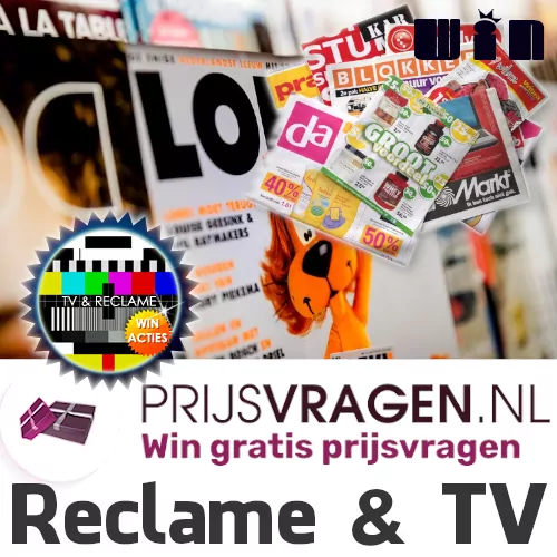 Winacties op televisie, radio of win prijsvragen uit de reclame Winacties op televisie, radio of win prijsvragen uit de reclame