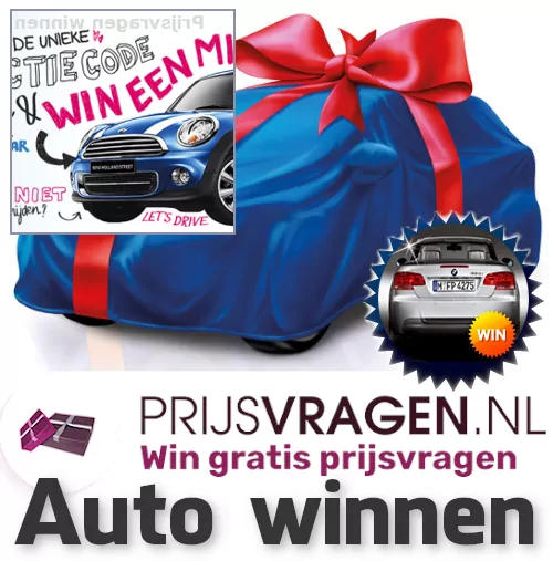 Wil jij gratis een auto winnen?