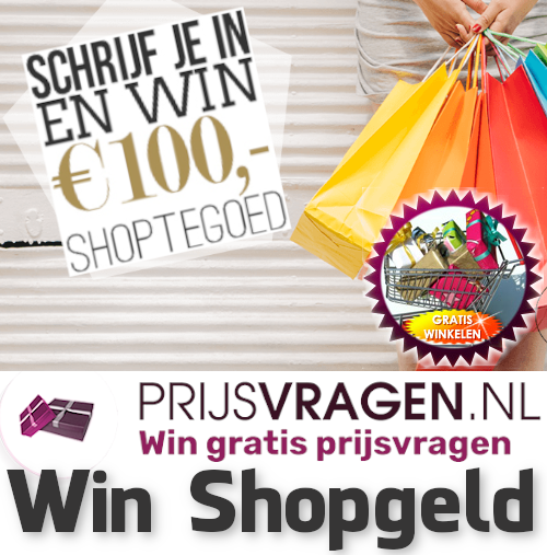 Shoptegoed winnen met prijsvragen