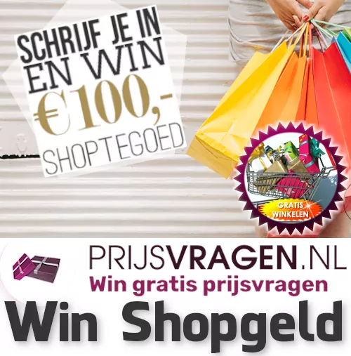 Shoptegoed winnen met prijsvragen Shoptegoed winnen met prijsvragen