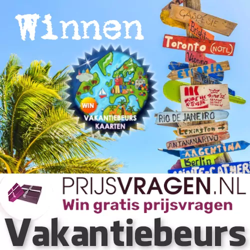 Win kaarten naar de Vakantiebeurs in de Jaarbeurs Utrecht
