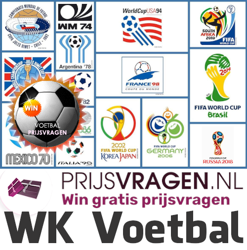  WK kaarten winnen : gratis voetbaltickets Fifa World cup