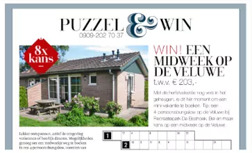 Prijspuzzel kranten en bladen in de winkel